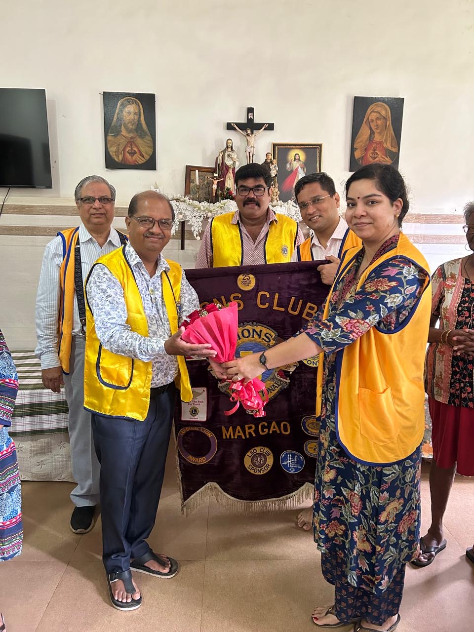 Food Donation for Old Age Home at Chandor Margao on 02nd August 2025