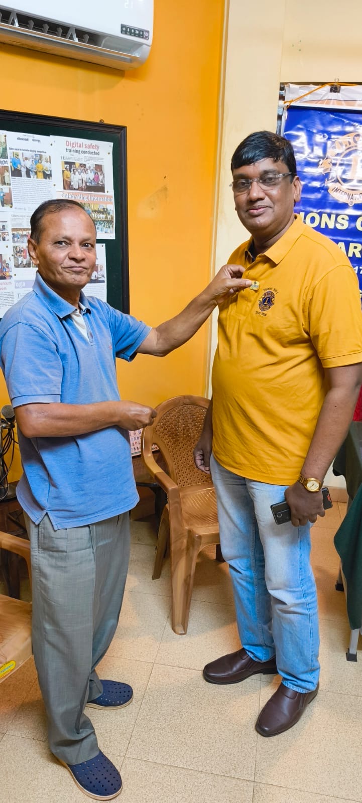 Meeting with RC T. E. Chandra Mohan from 320C