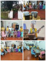 Organized lunch at holy spirit home for the aged, Moira, 