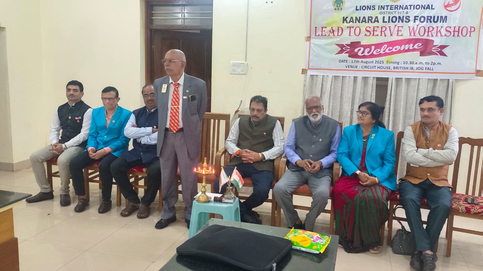 ATTENDANCE AT KANARA LIONS FORUM " LEAD TO SERVE " WORKSHOP