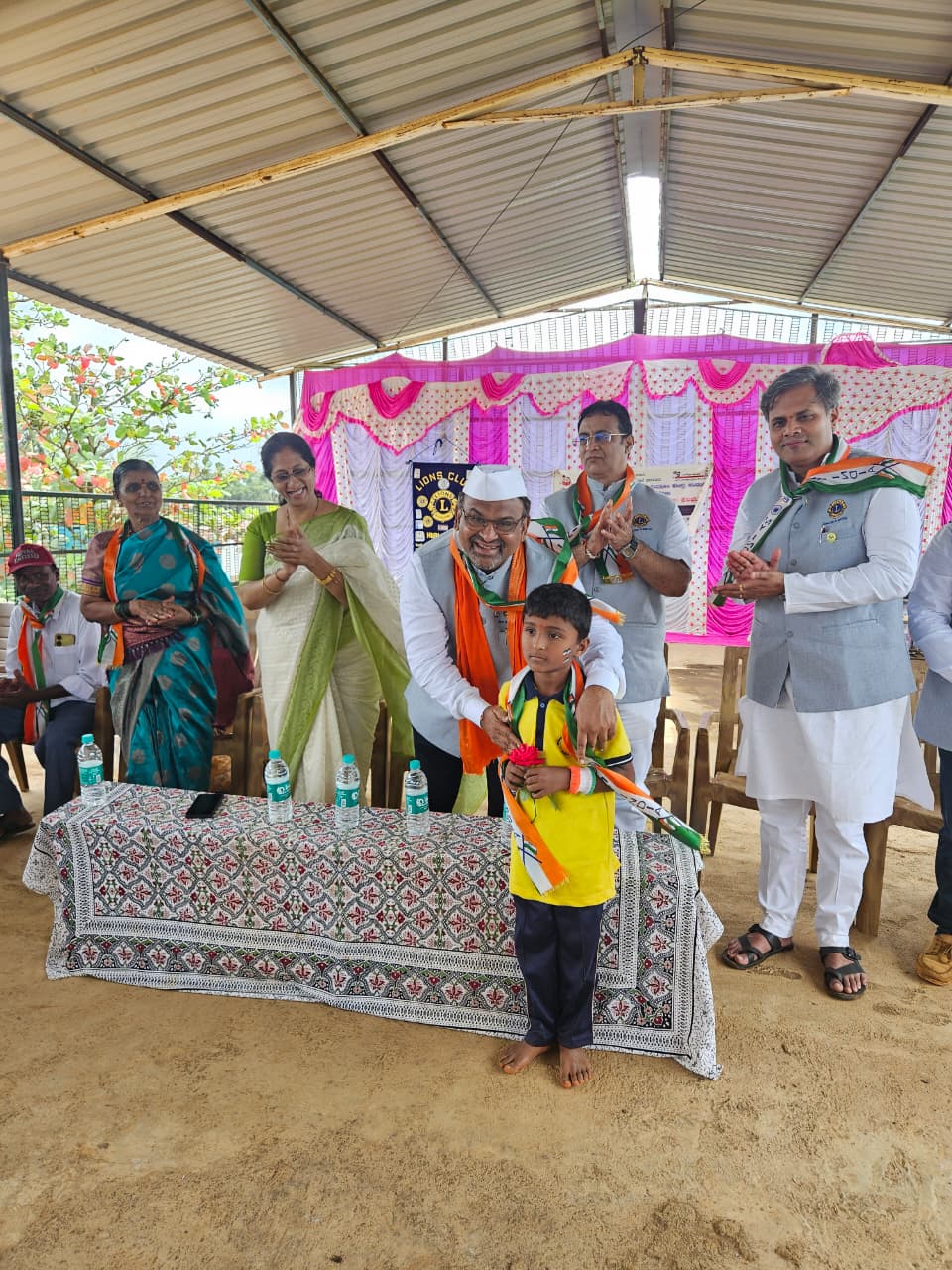 15th August 2025 (Friday), we were honored to be invited by our adopted school – Government Higher Primary School, Chalmatti, Hubli – to celebrate the 79th Independence Day with their students.