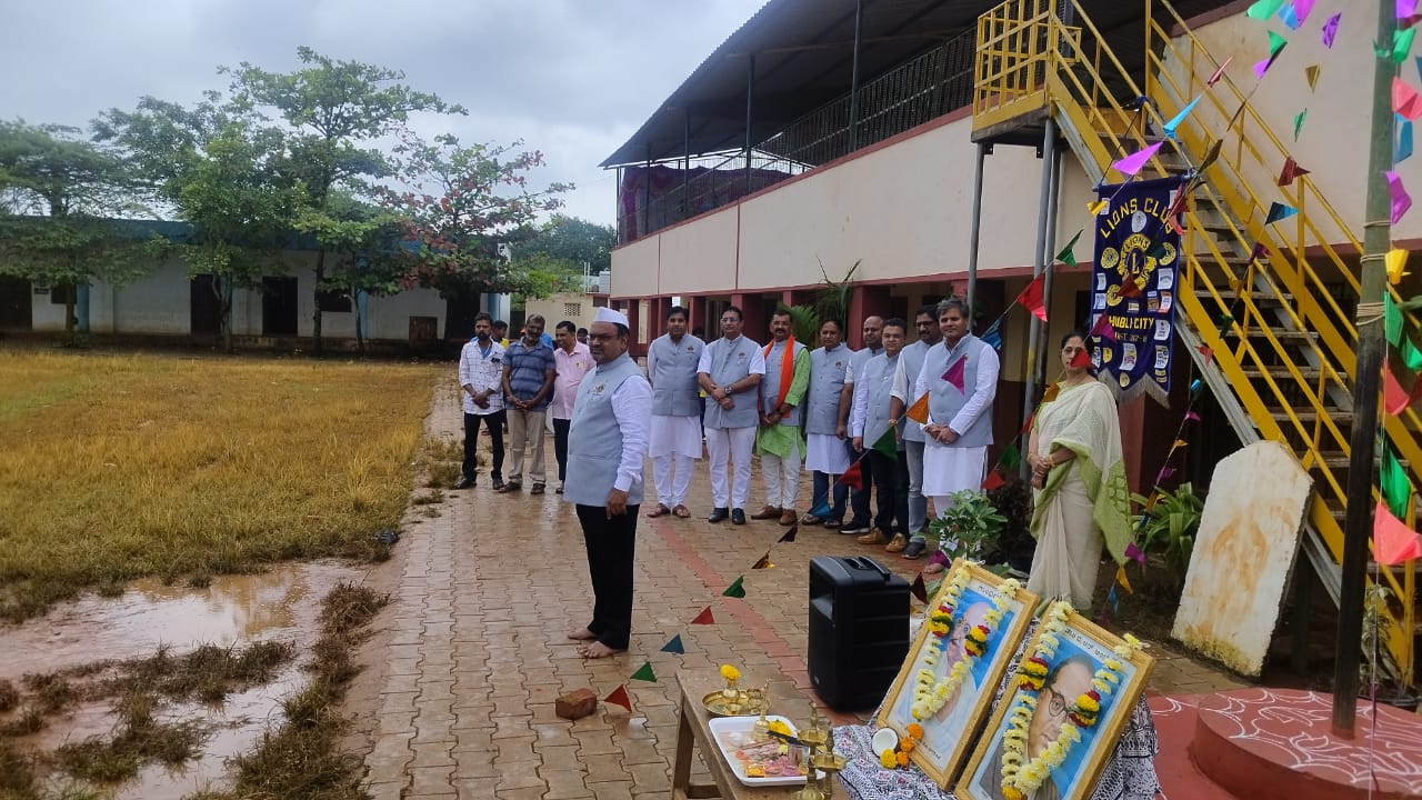 15th August 2025 (Friday), we were honored to be invited by our adopted school – Government Higher Primary School, Chalmatti, Hubli – to celebrate the 79th Independence Day with their students.