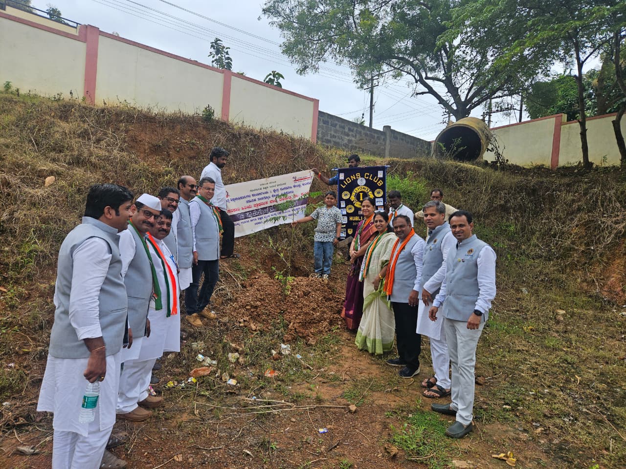 Tree Plantation Drive – Planting of 5 Sankeshwar saplings within the school premises