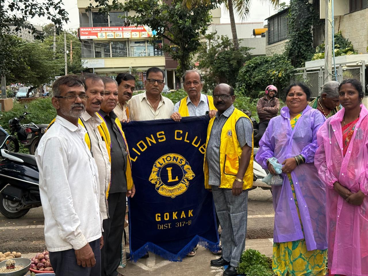 DISTRIBUTION OF RAINCOATS