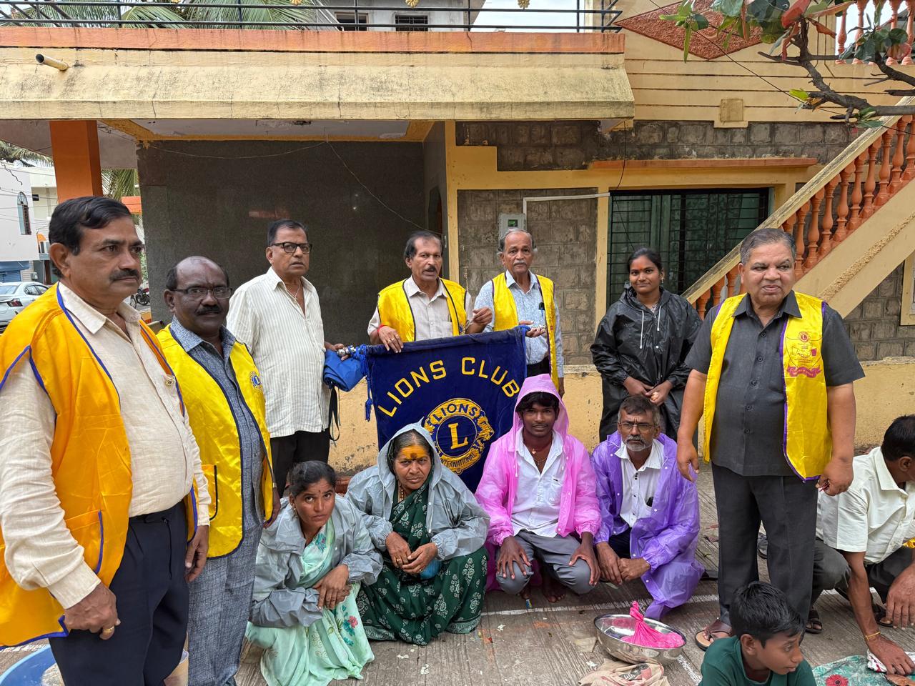 DISTRIBUTION OF RAINCOATS