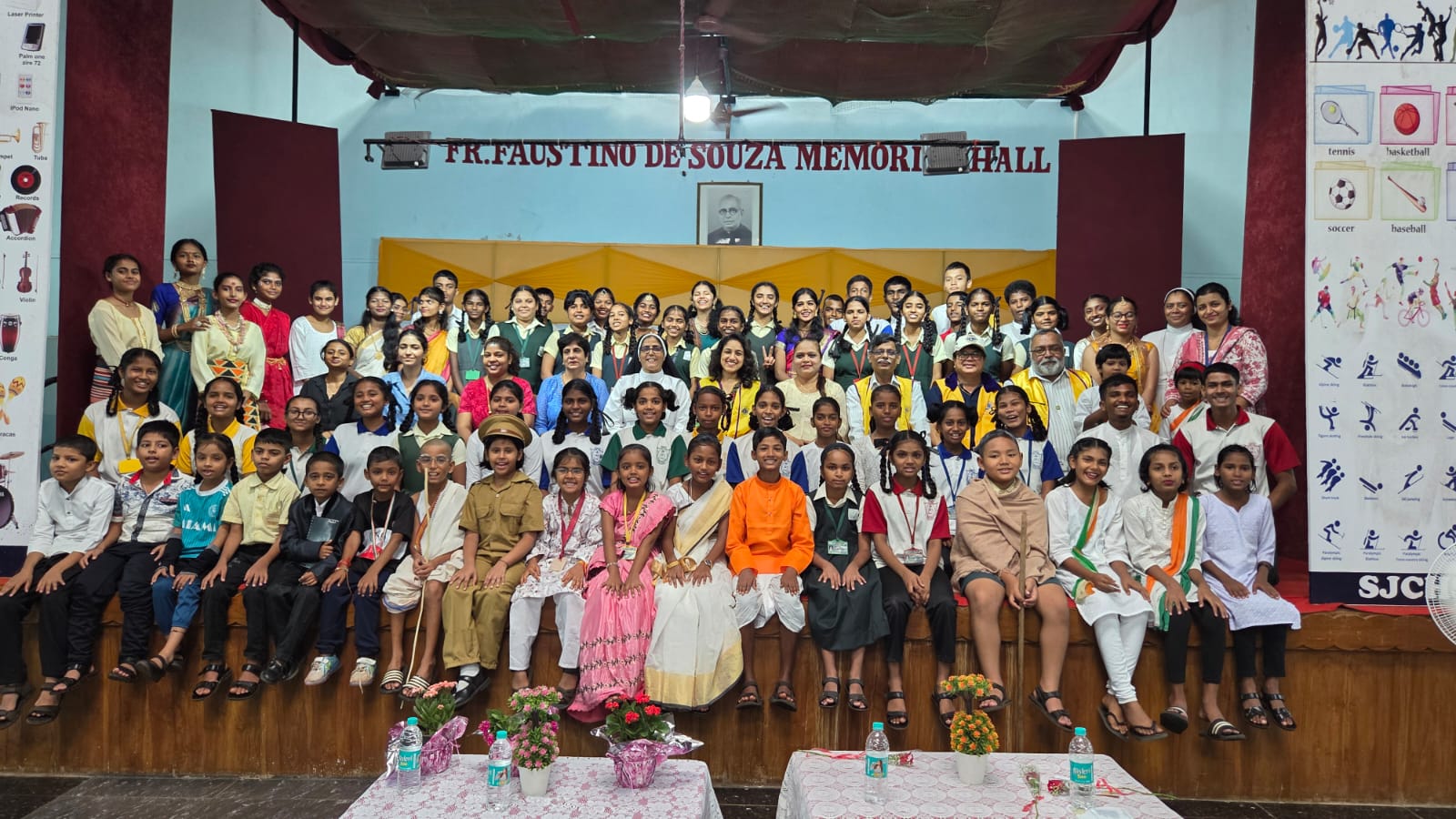 Pre-Independence Day Celebrations at St. Joseph's Convent High School, Nagoa