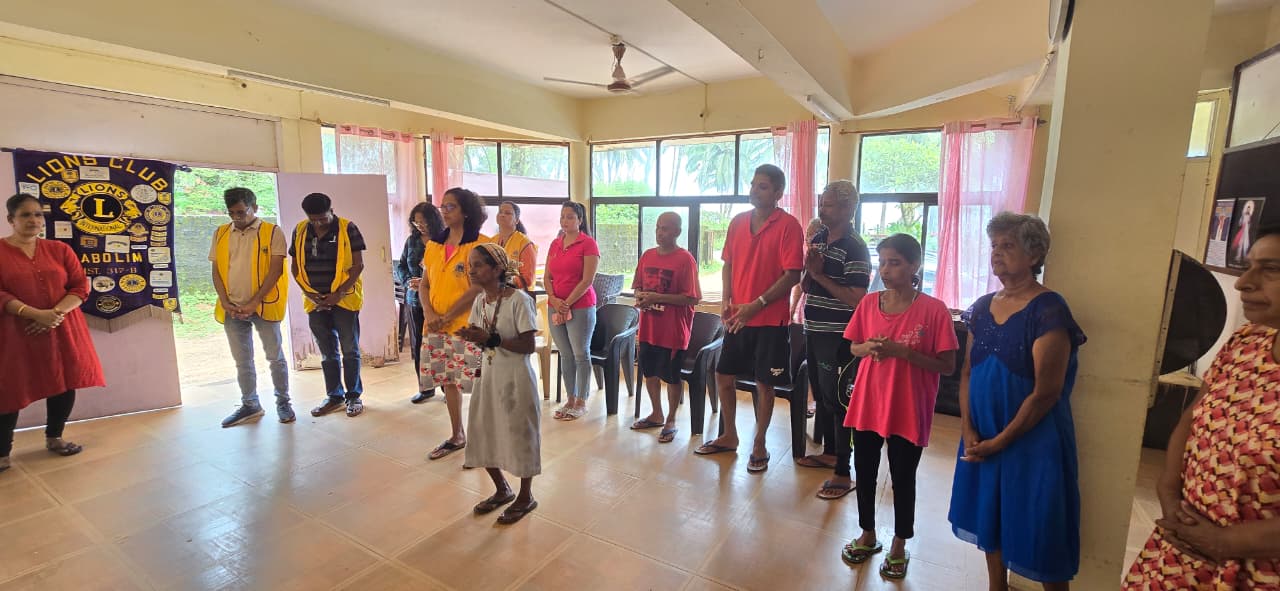 Lunch & Dinner at old Age Home