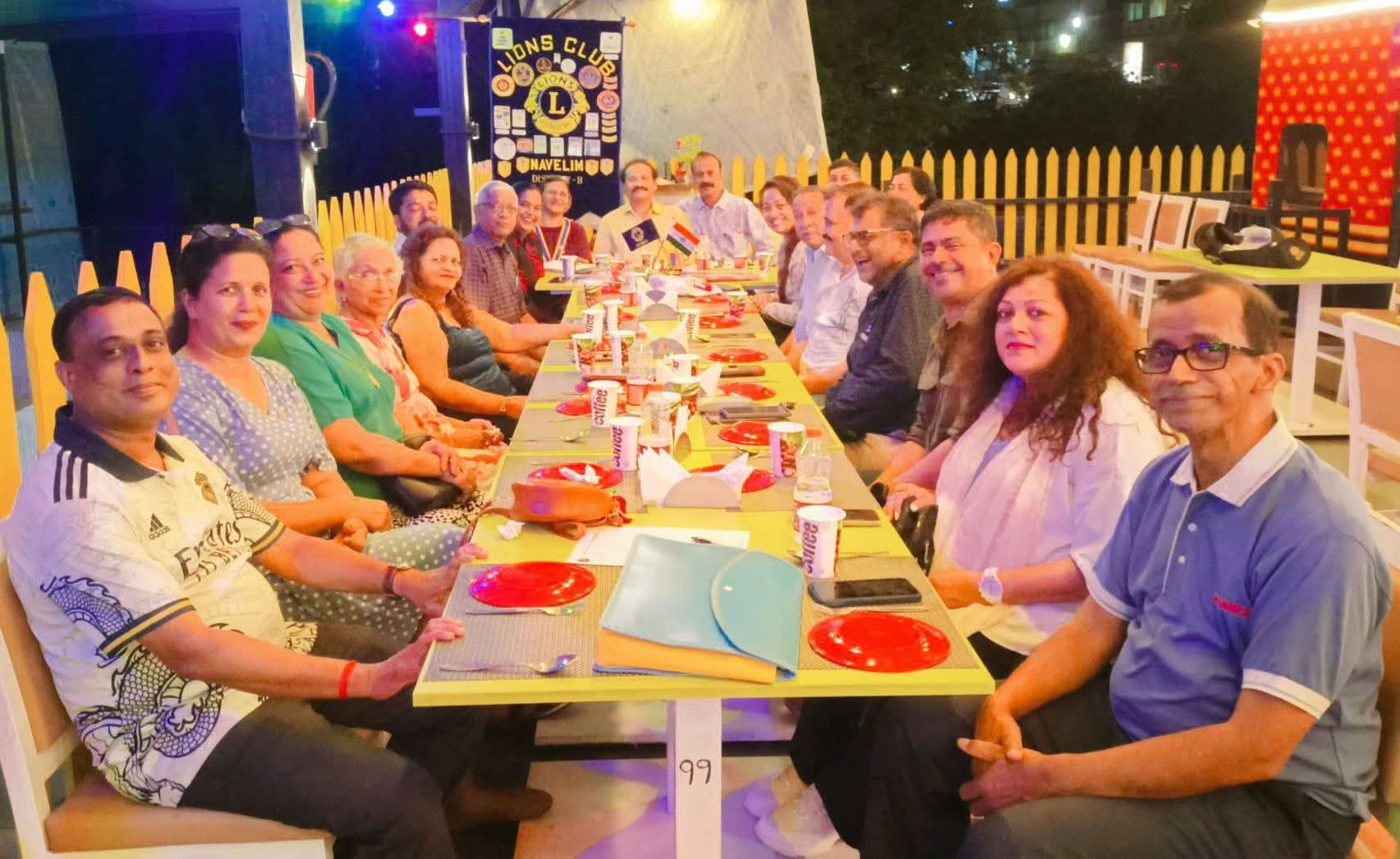 Lions Club of Navelim GB / BOD Meeting was held with Agenda Circulated in Advance to the Lion Members