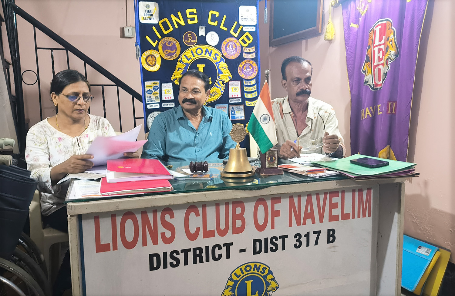 Lions Club of Navelim 2nd GB / BOD Meeting was held with Agenda Circulated in Advance to the Lion Members