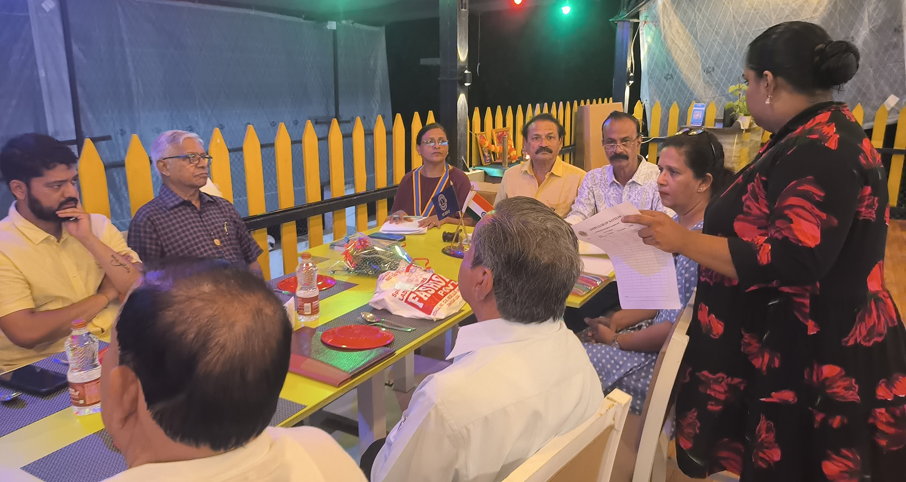 The Annual Budget Was Approved in The Lions Club of Navelim August BOD Meeting And Was Duly approved.d