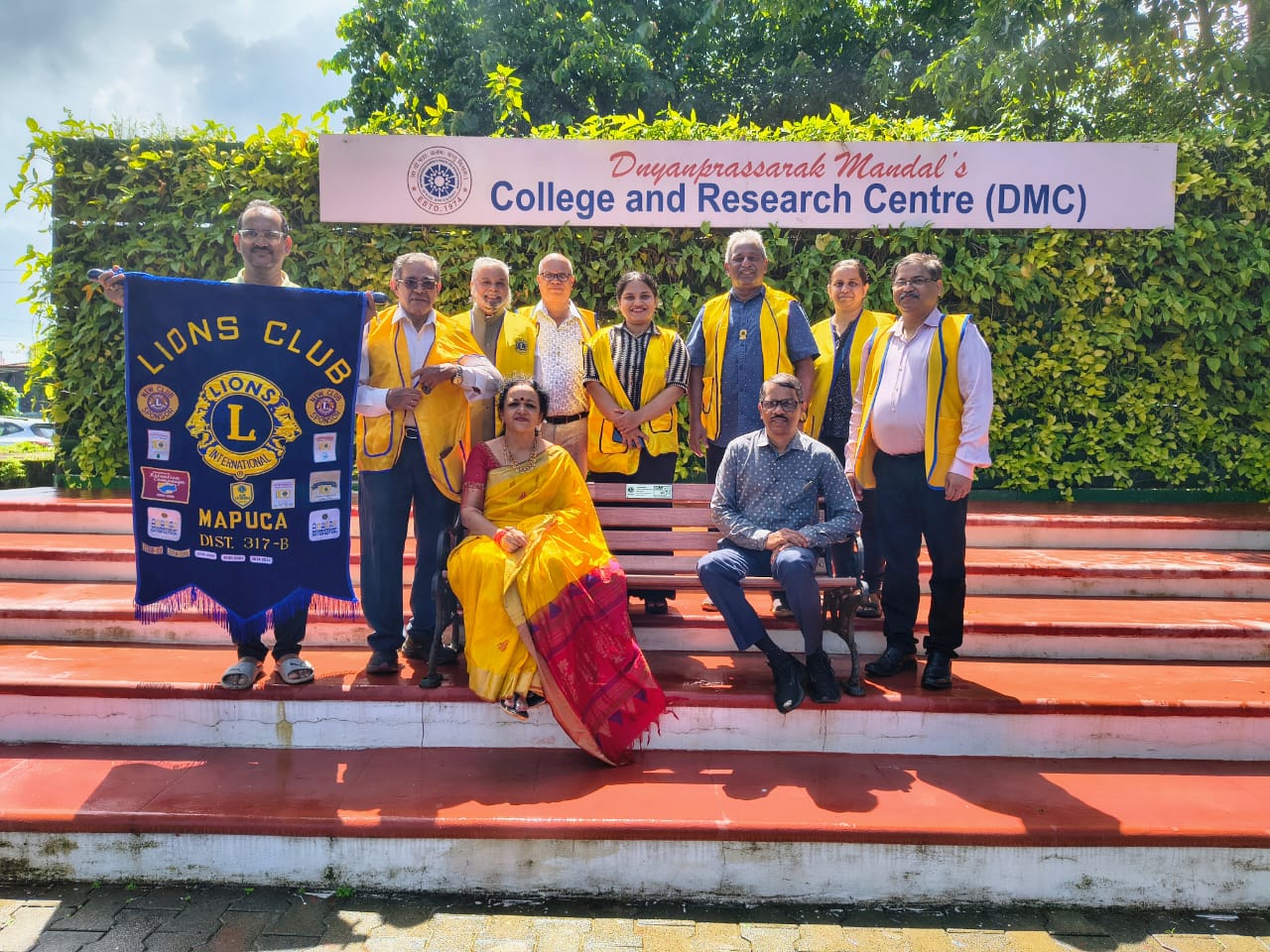 Donation of Garden Benches for Educational Institution