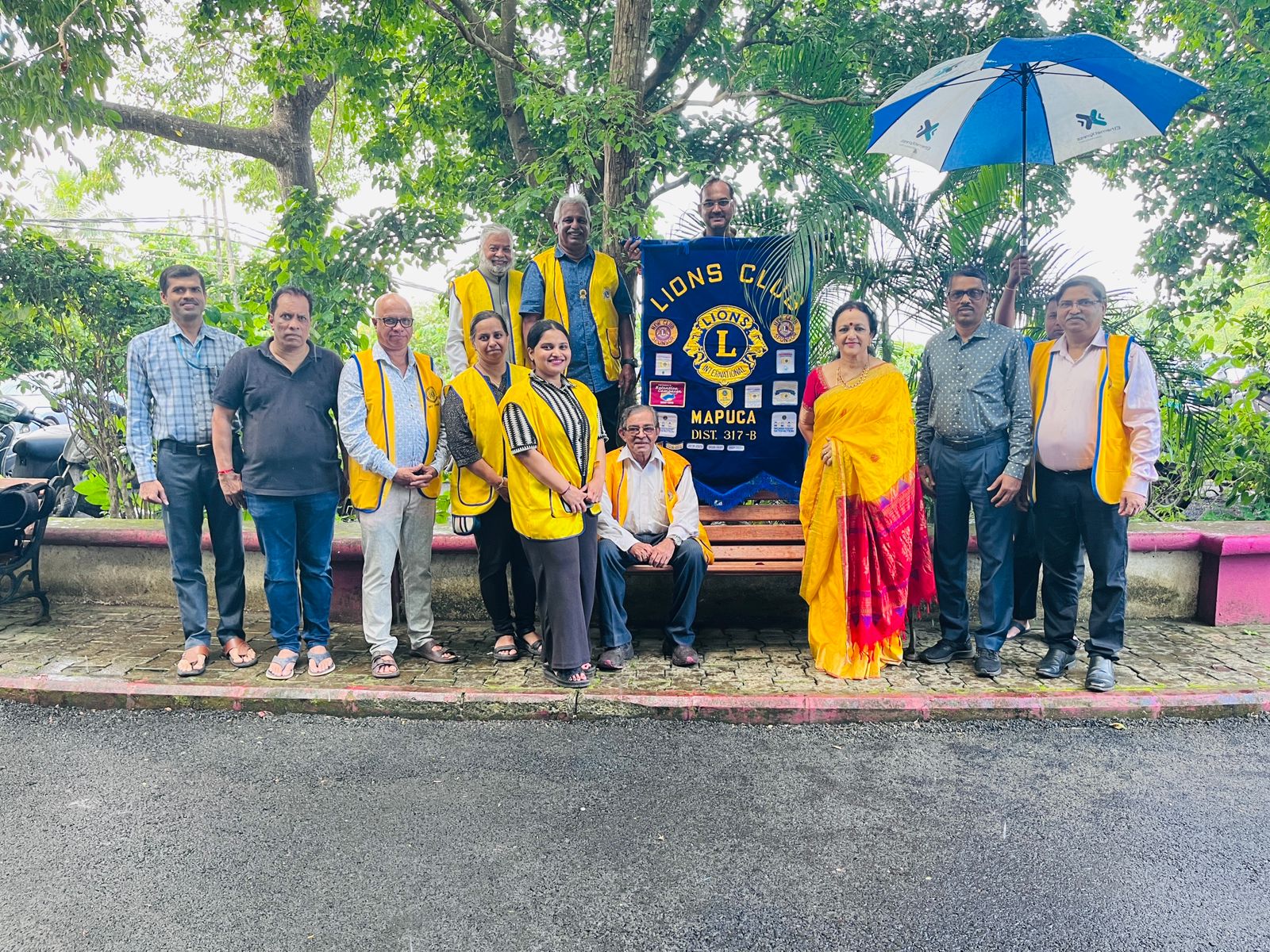 Donation of Garden Benches for Educational Institution