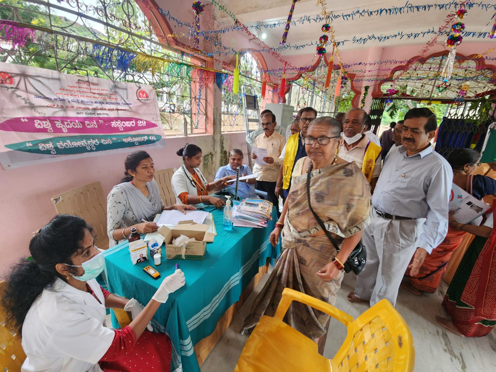 GENERAL HEALTH  CHECKUP CAMP FOR SENIOR CITIZENS