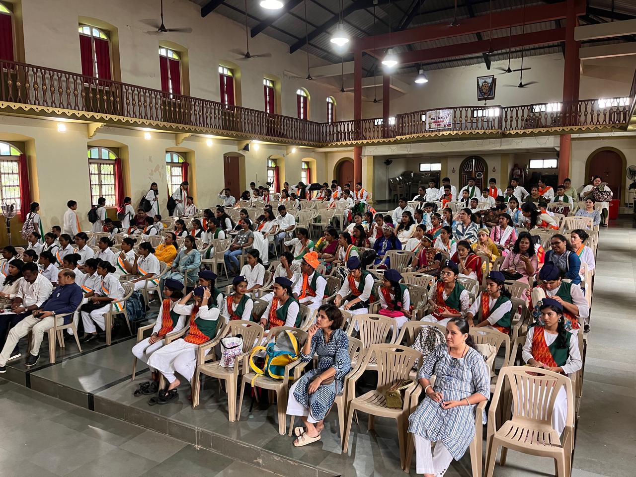 Patriotic Singing Competition for Schools of Margao Collaboration with Shree Damodar Vidya Prasarak Mandal