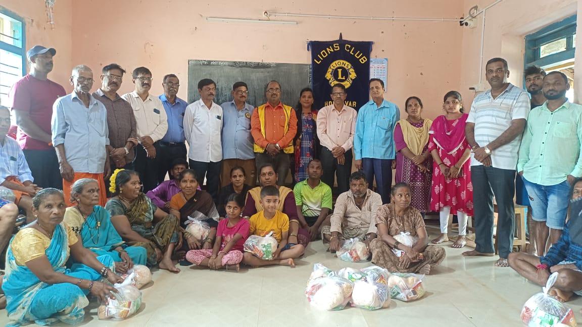  Help to Flood victims of Sharavati river in Honavar Taluka 