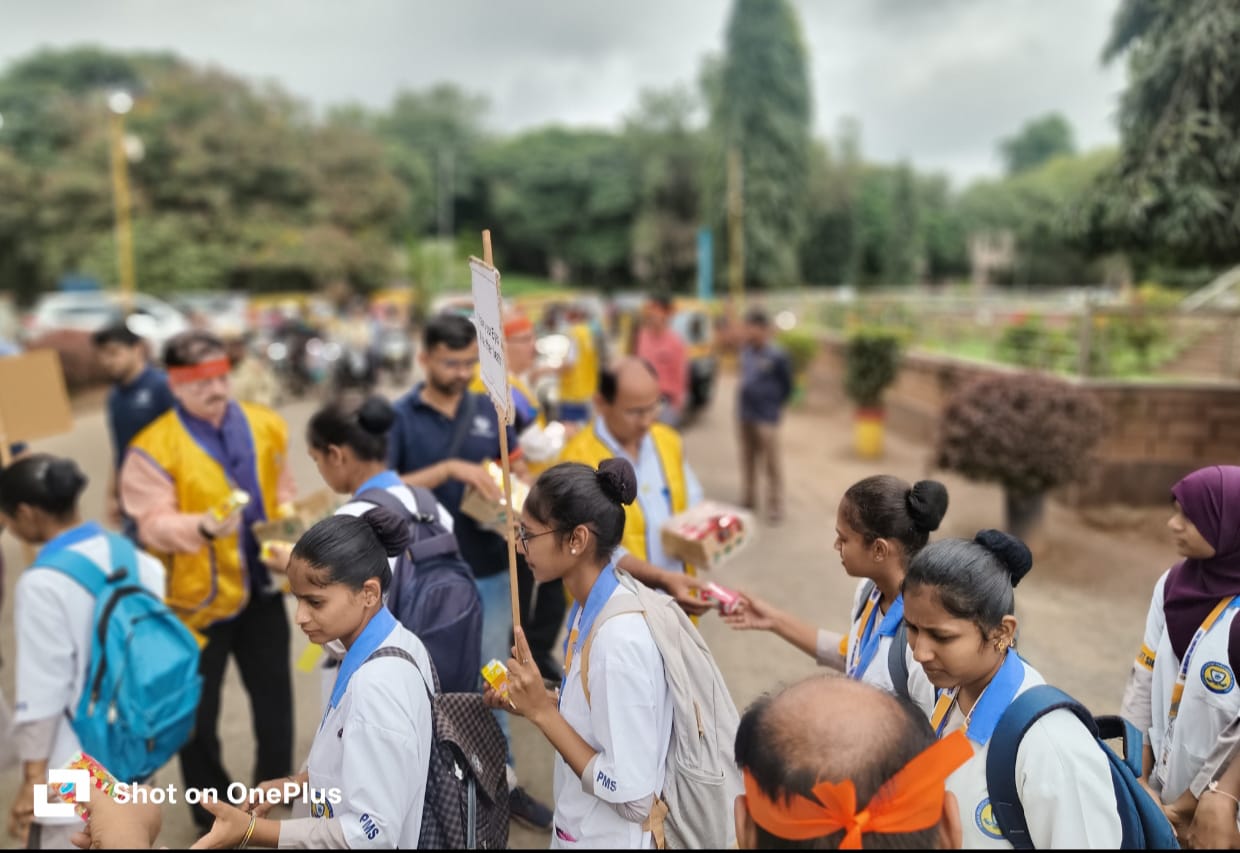 Juice Distribution to Rally Participants.