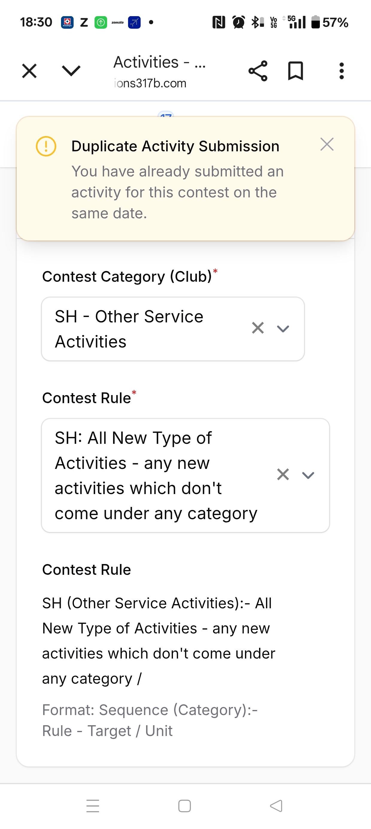 Distribution of fruit juice