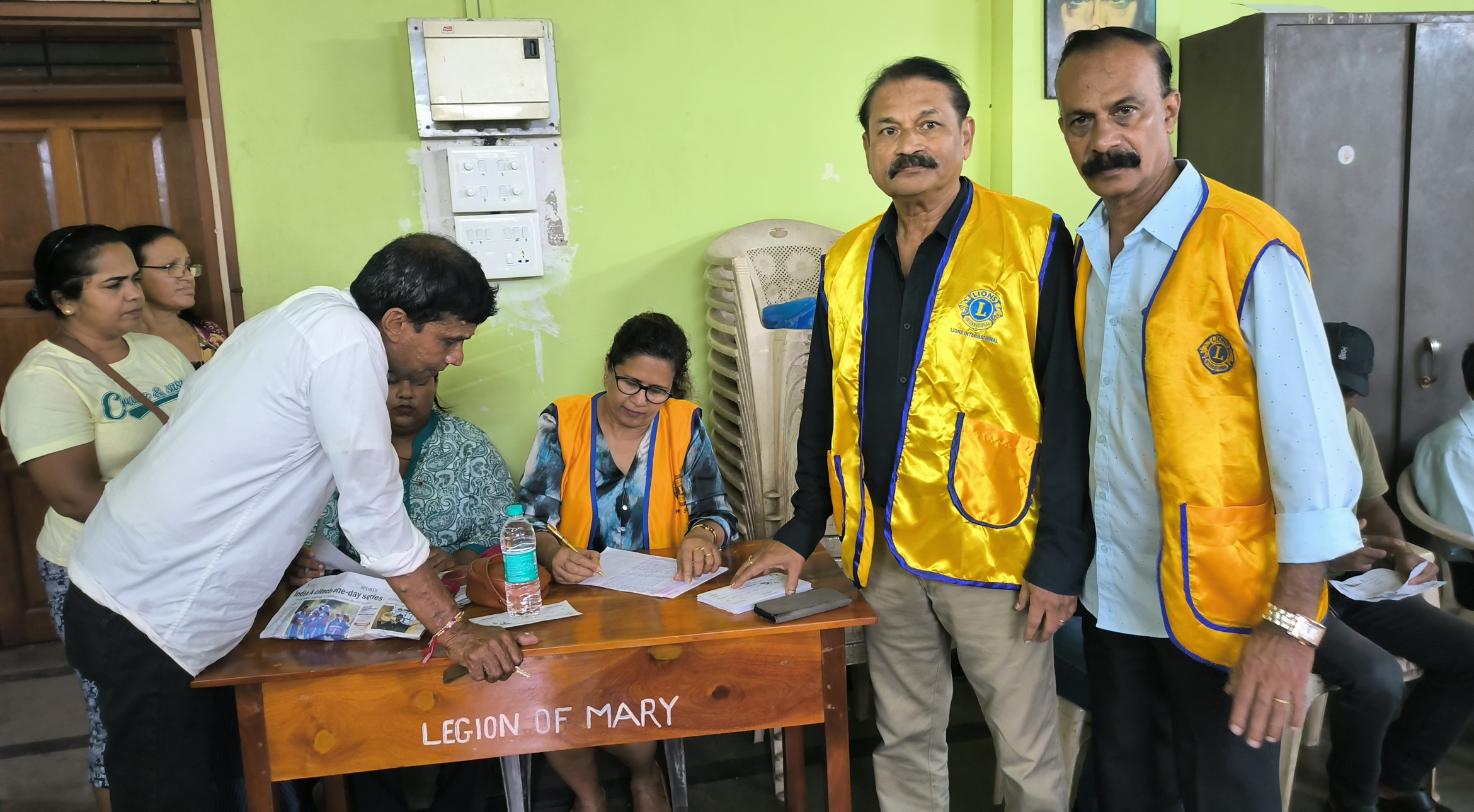 Free Eye Check Up Camp with Global Cause Vision for 205 Beneficiaries at Navelim