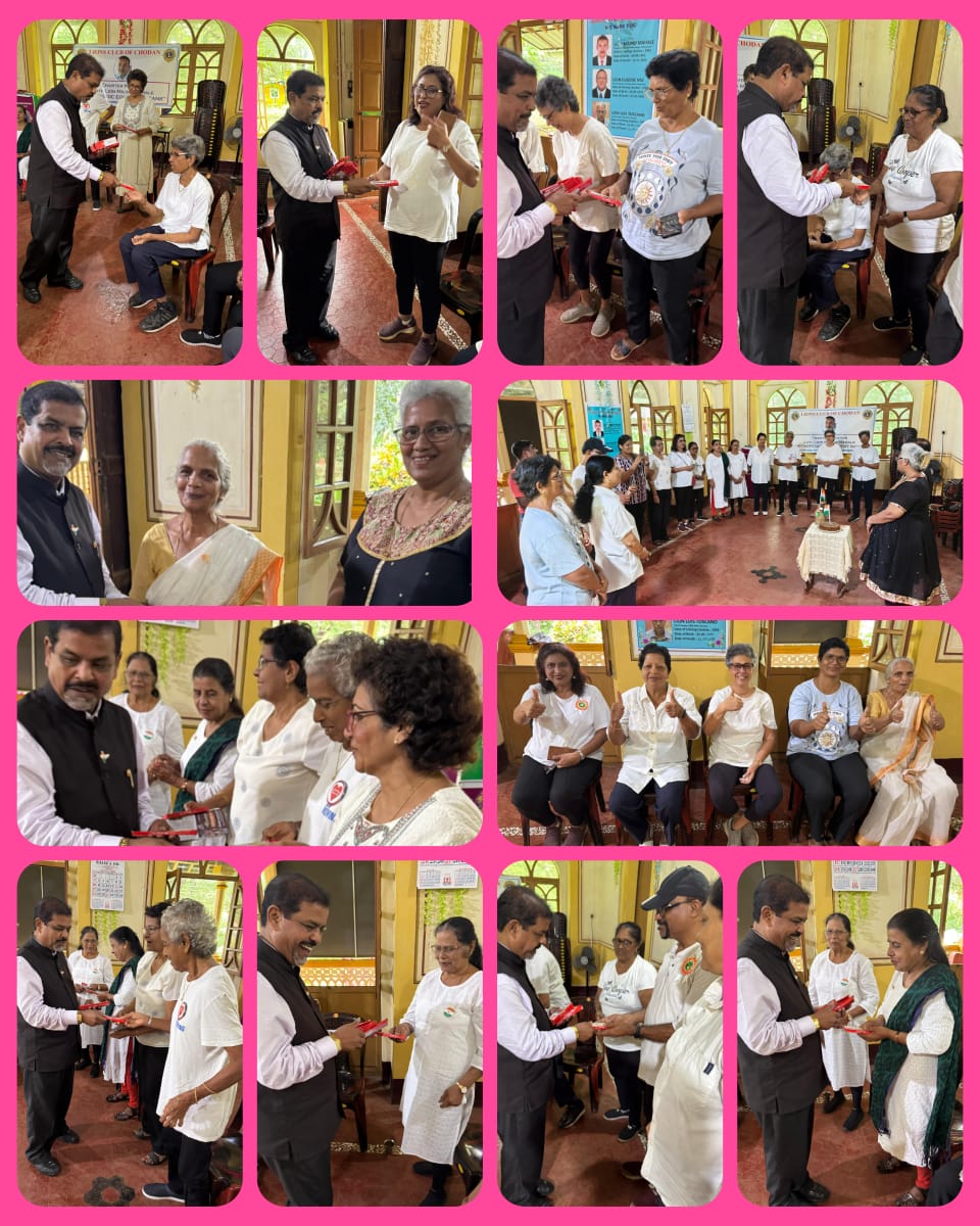 CELEBRATING INDEPENDENCE DAY WITH SENIOR CITIZENS.