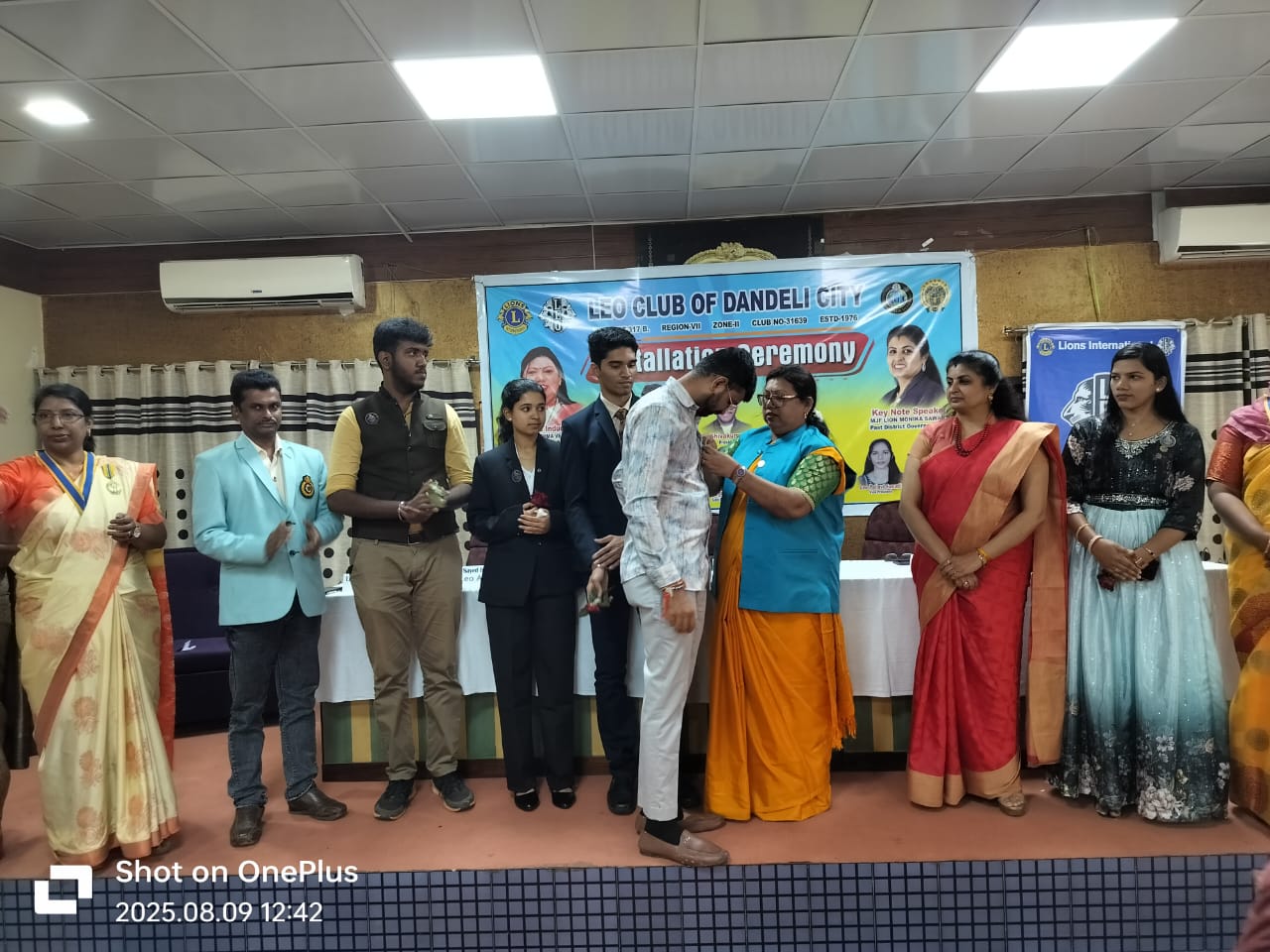 Leo Club of Dandeli City Installation