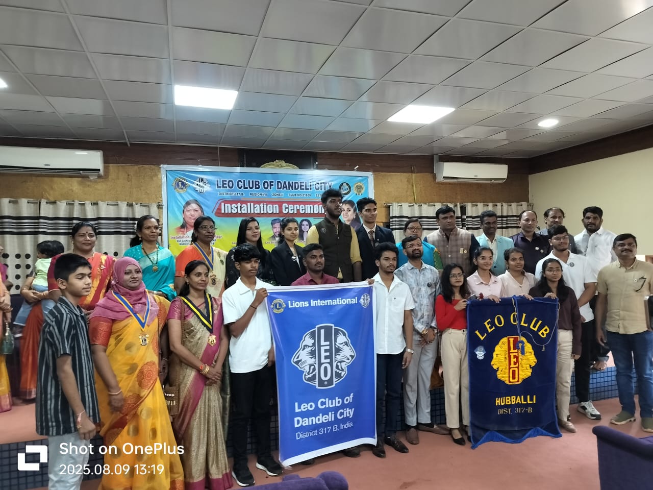 Leo Club of Dandeli City Installation