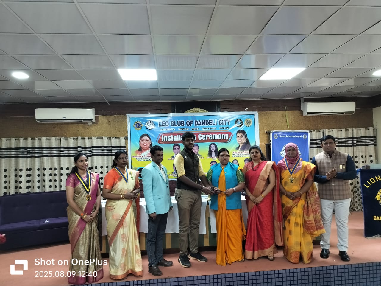 Leo Club of Dandeli City Installation