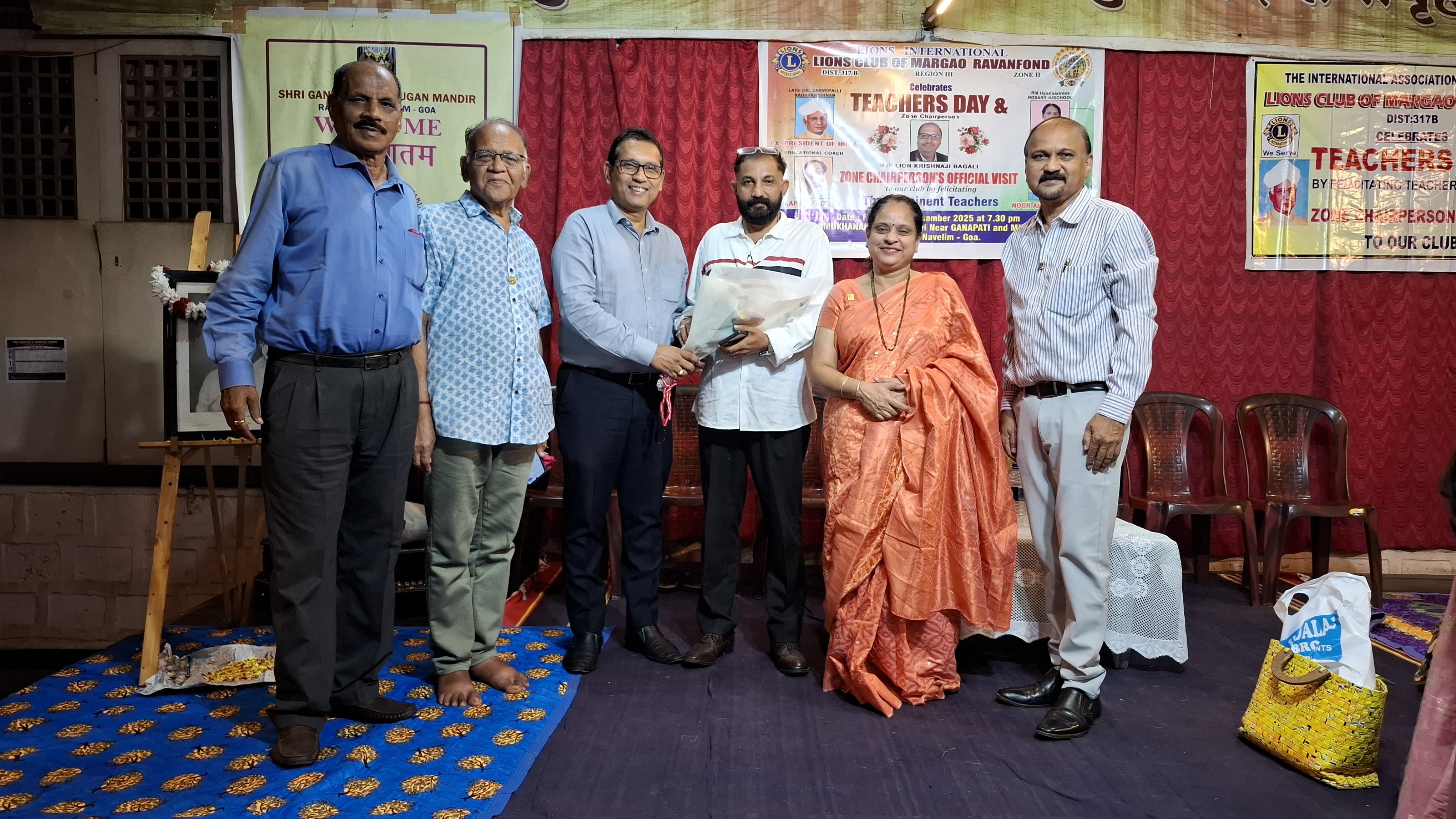Attended ZC visit alongwith Teachers day celebration 