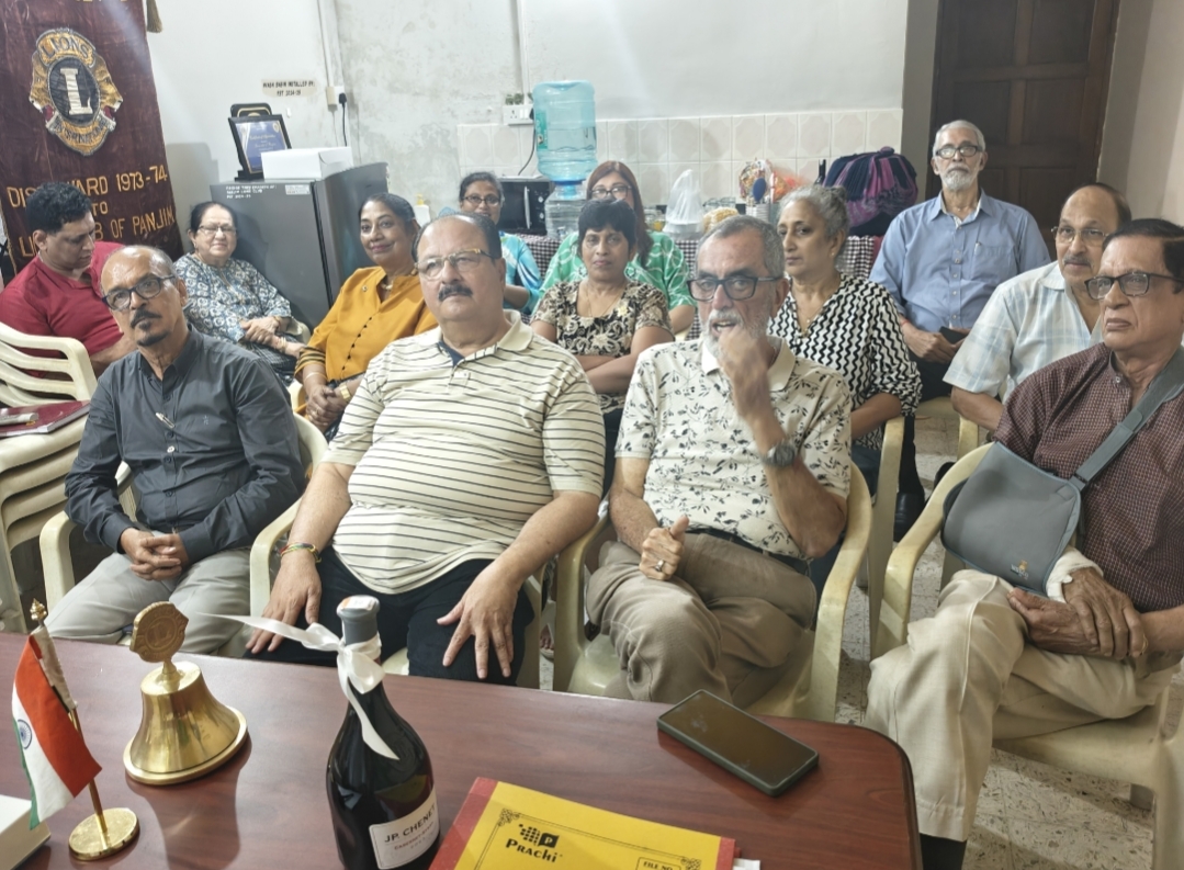Regular Meeting of Lions Club of Panjim for the month of September 2025