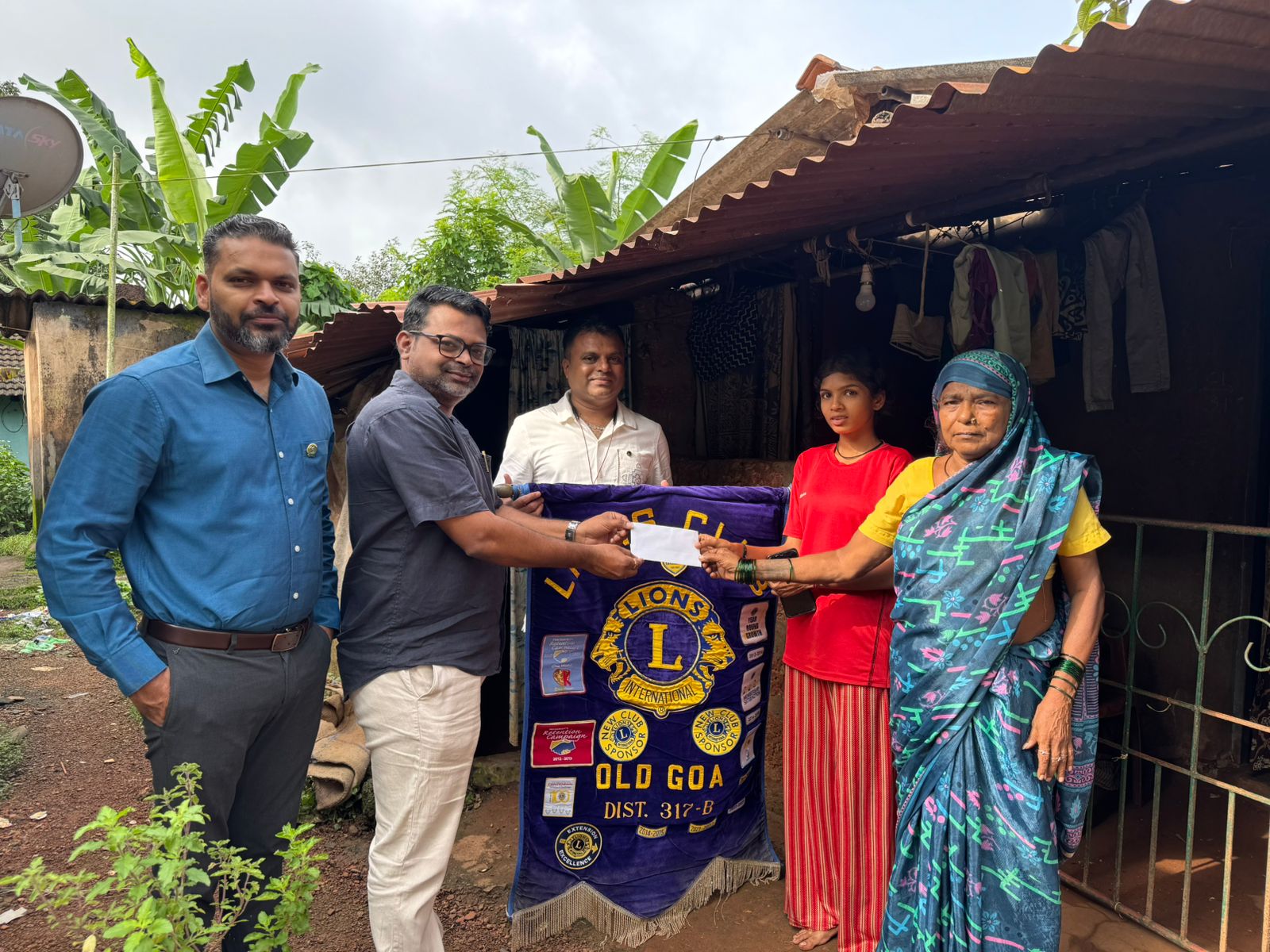 helping hand to a needy student by providing financial support for her higher studies.