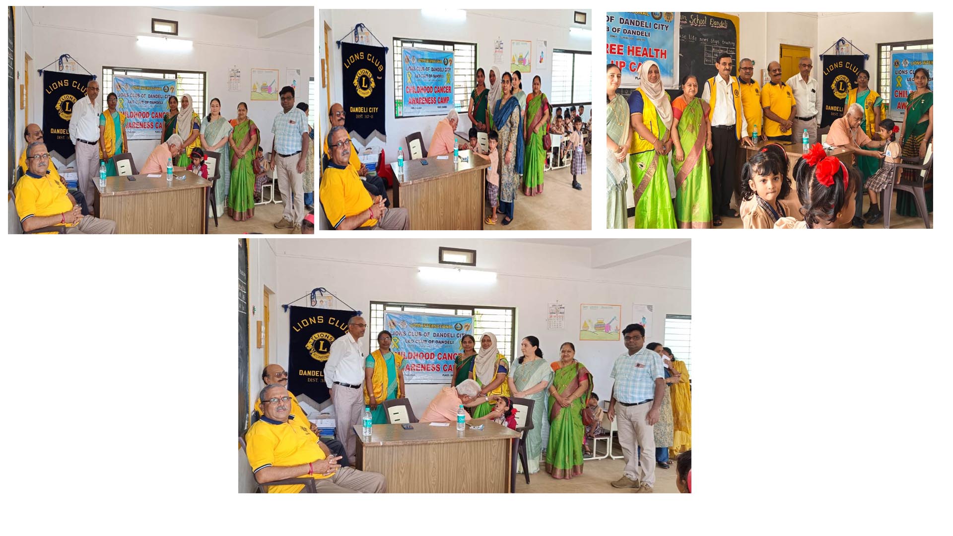 CHILD FREE HEALTH CHECKUP AND CHILD HOOD CANCER AWEARNESS CAMP