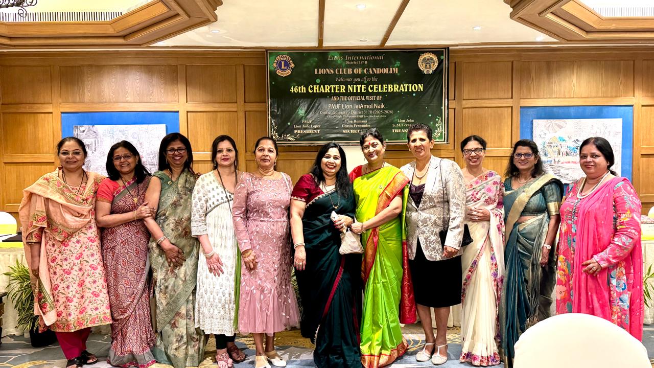 46TH CHARTER NITE OF LIONS CLUB OF CANDOLIM