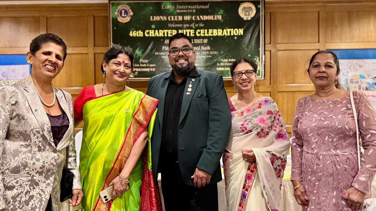 46TH CHARTER NITE OF LIONS CLUB OF CANDOLIM