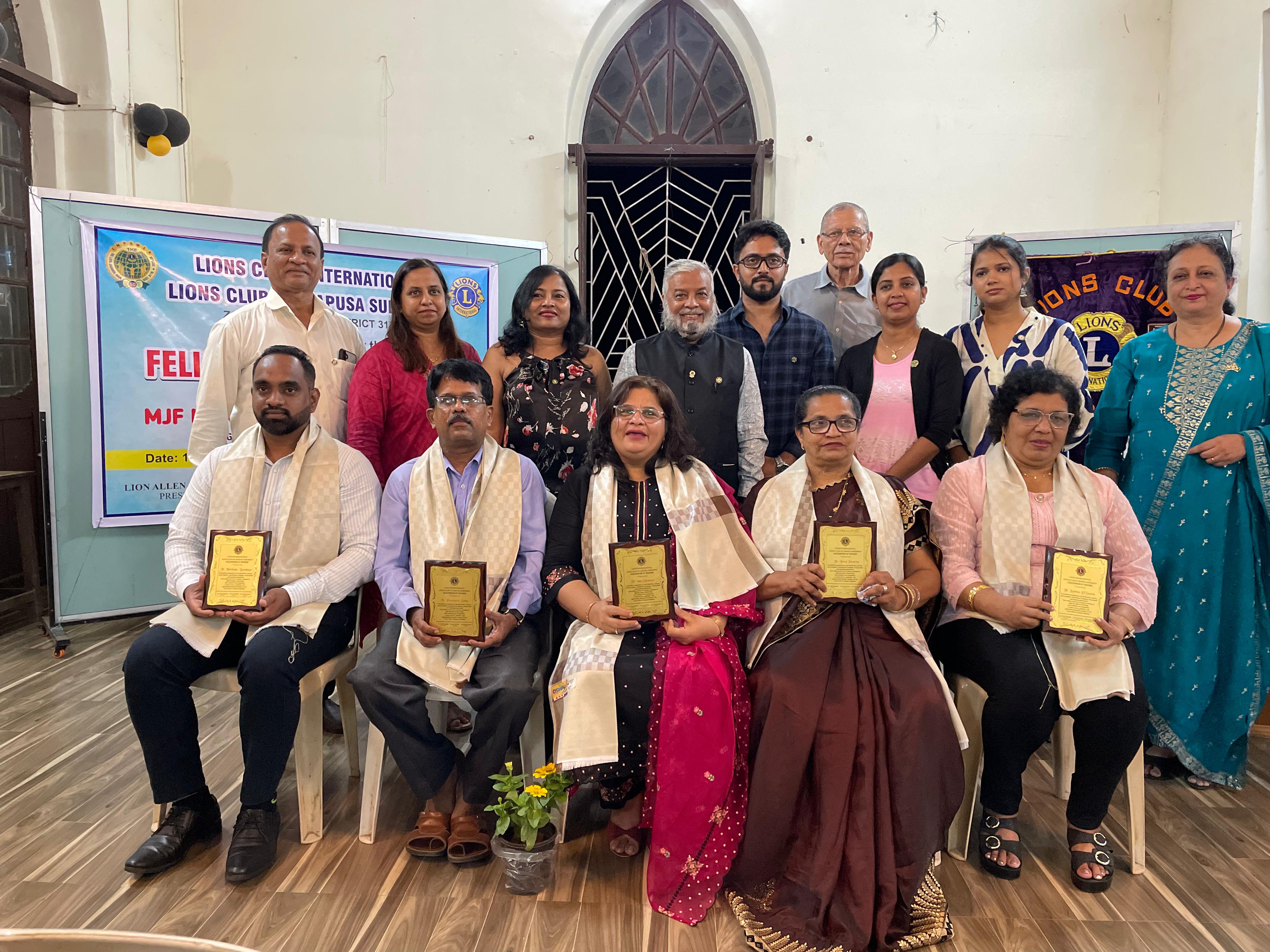 official Visit to Lions Club Of Mapusa Suburban 