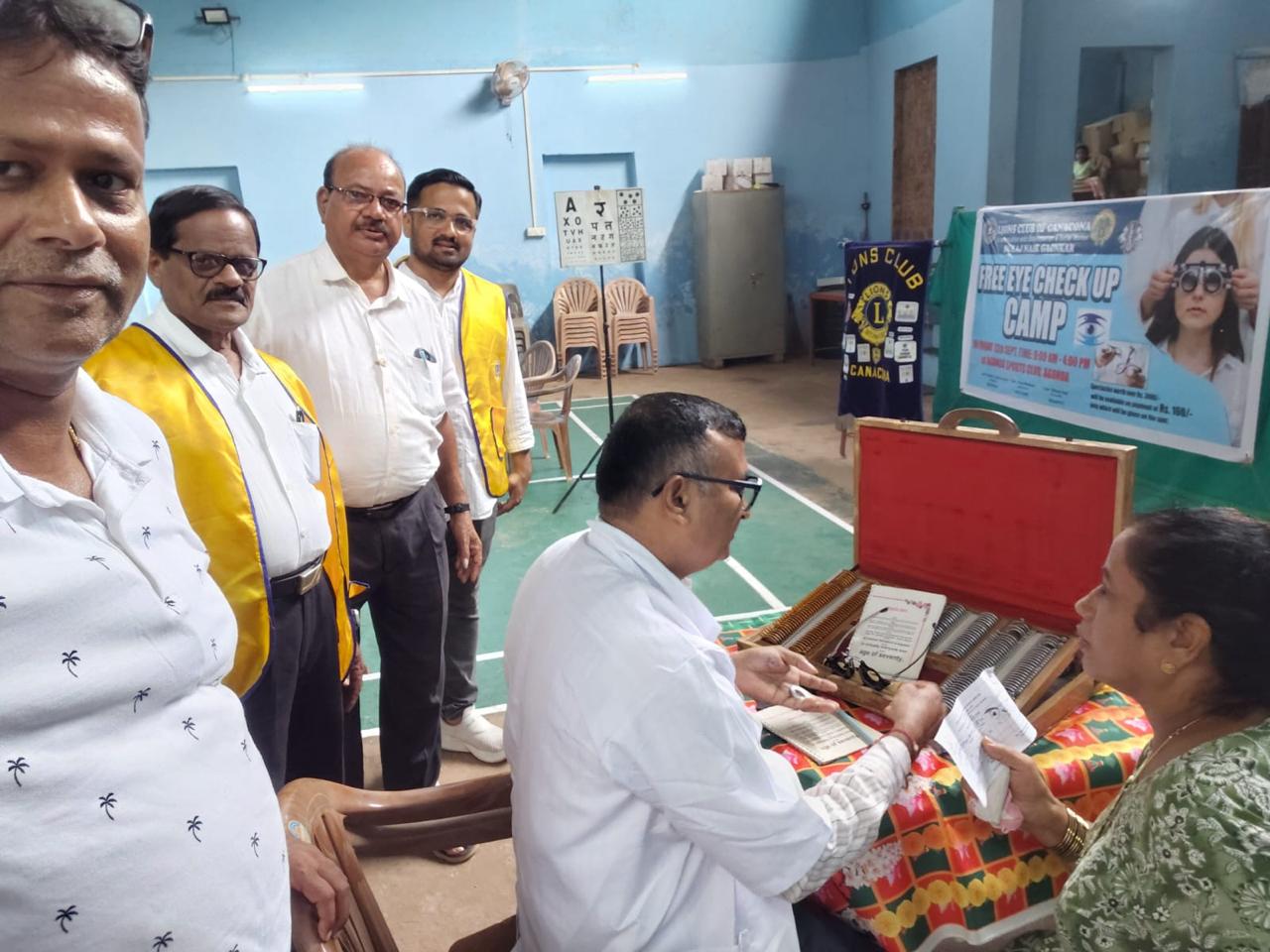 Free eye check up Camp