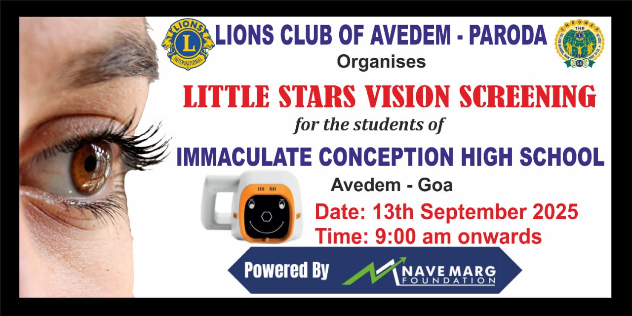 Little star eye screening camp.