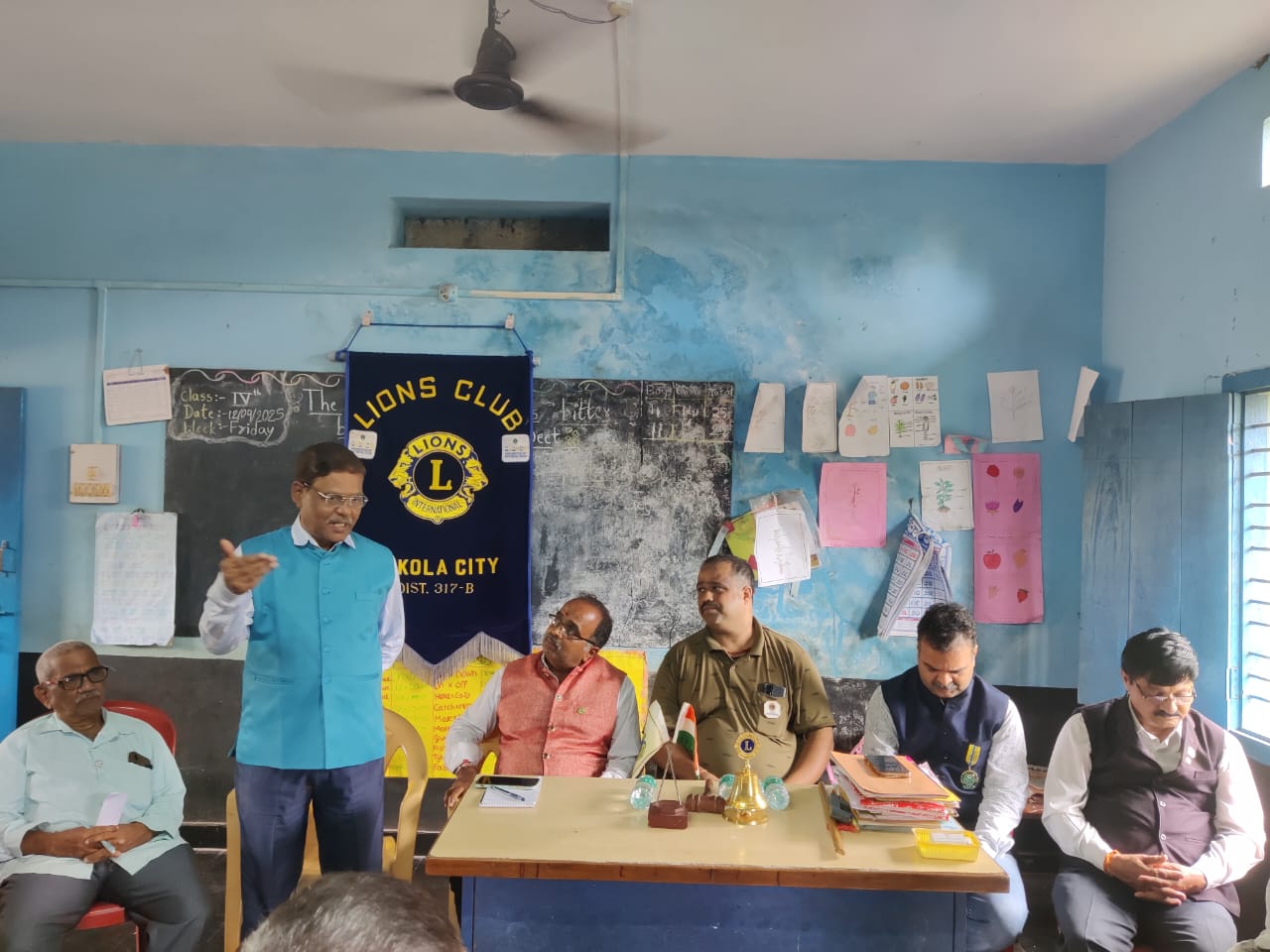 Club Visit with RC and ZC at Ankola City.