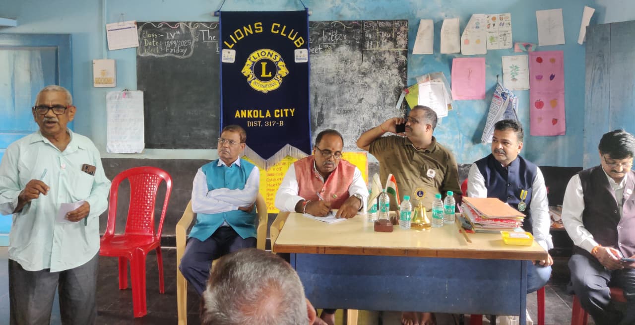 Club Visit with RC and ZC at Ankola City.