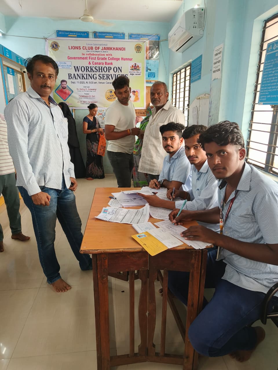 Continue Workshop on Banking Services-15.09.2025