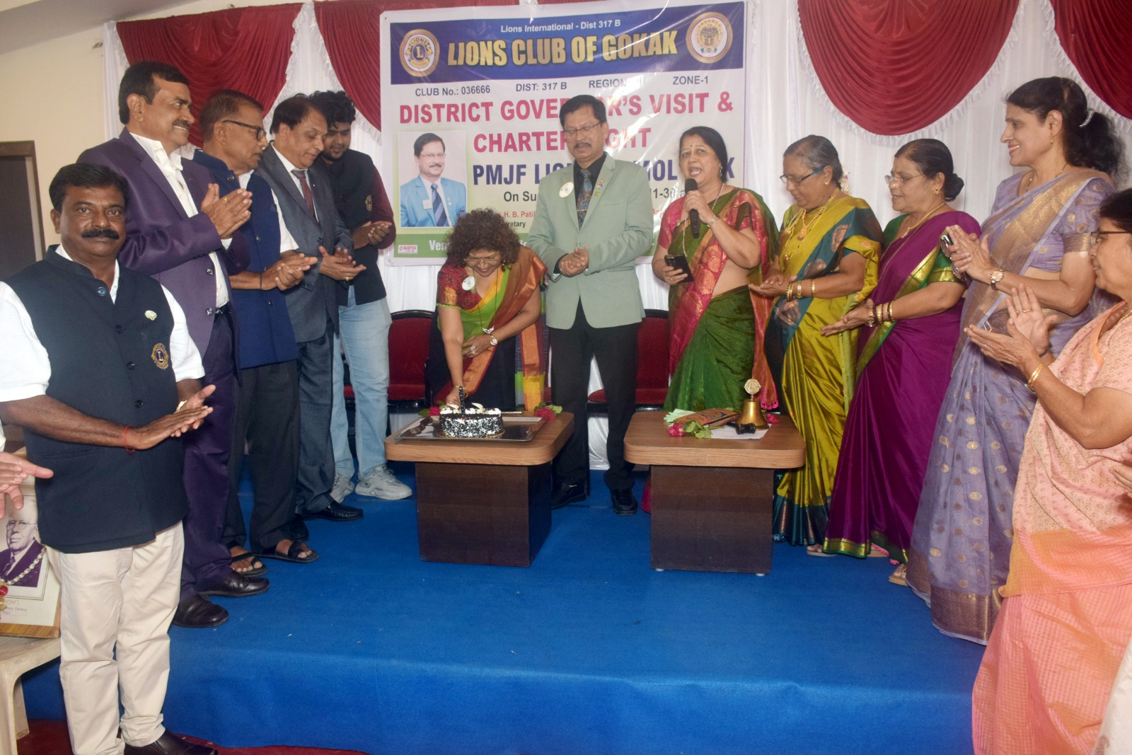 DISTRICT GOVENOR 'S OFICIAL VISIT TO THE CLUB