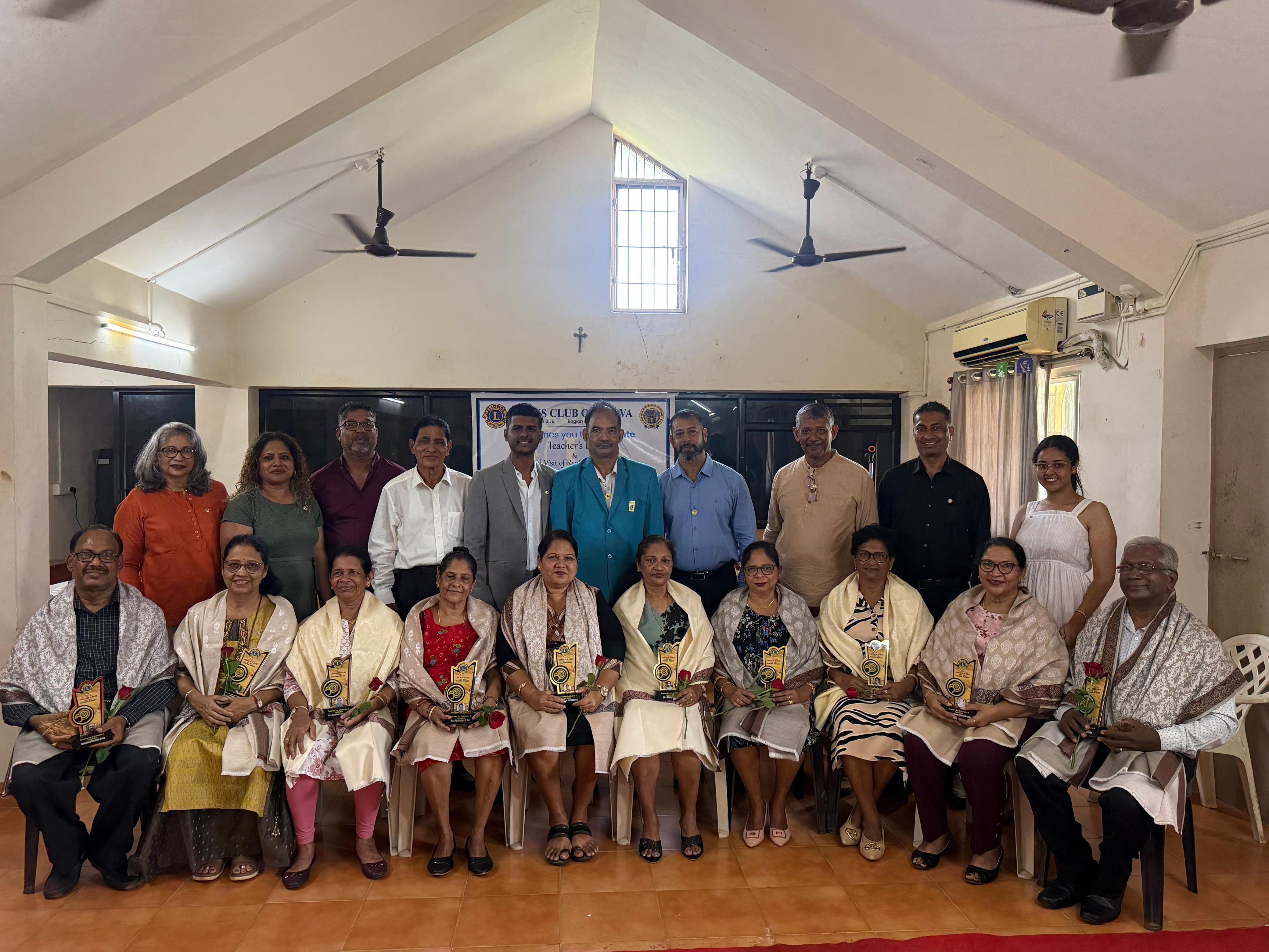 RC official visit to LC Colva.