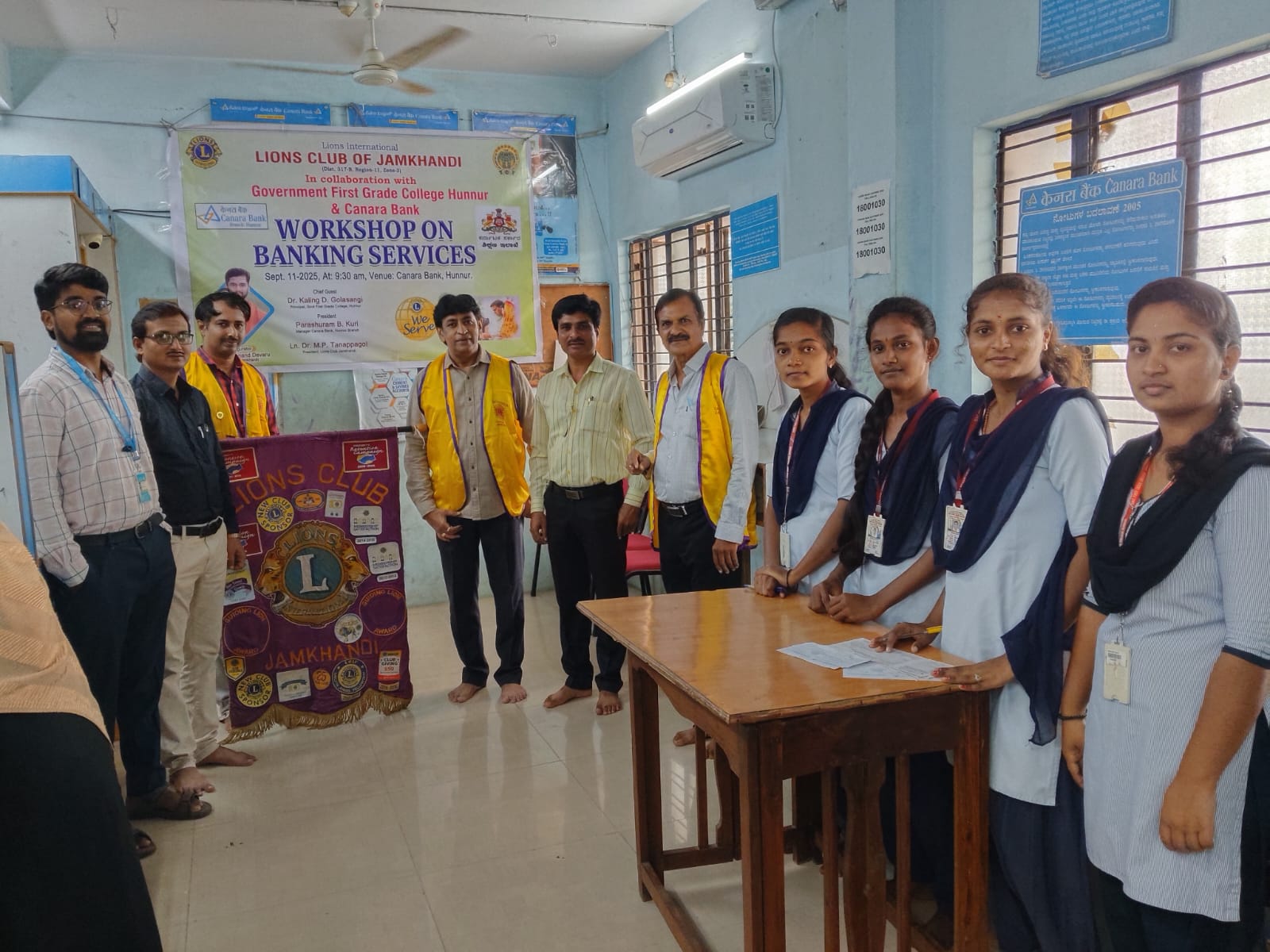 Continue Workshop on Banking Services-up to 18.9.25