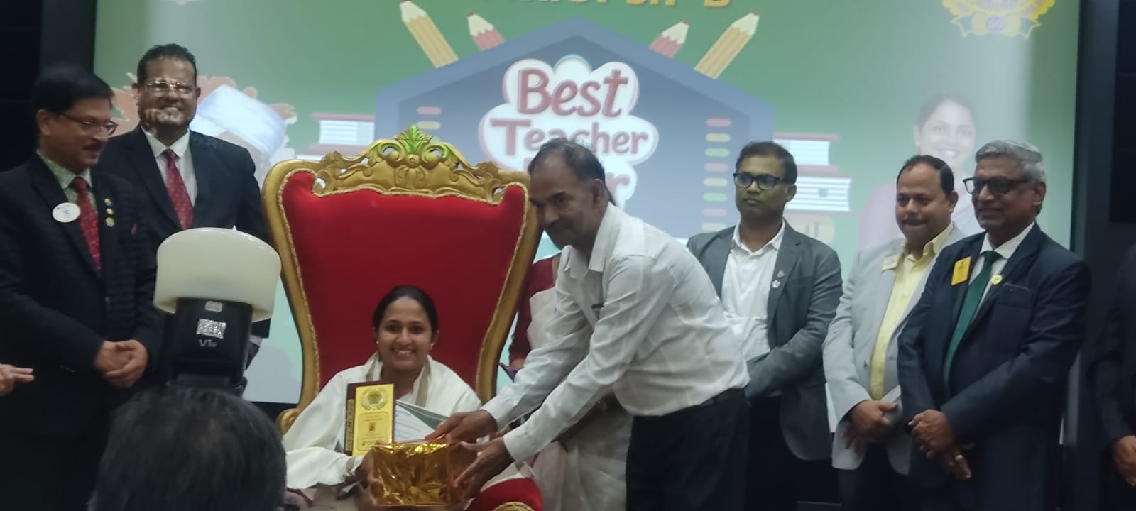 District Teachers day celebrations.