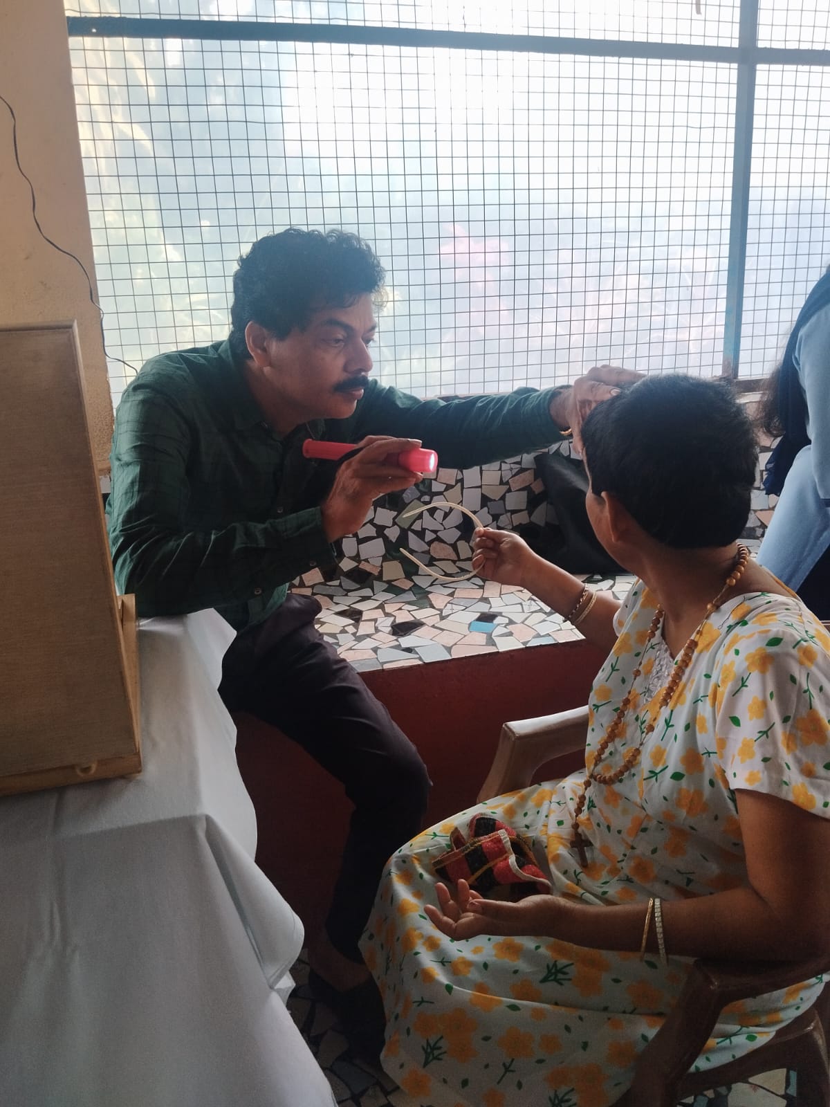 Eye check-ups at Mogadan Mother Theresa Old Age Home16th September