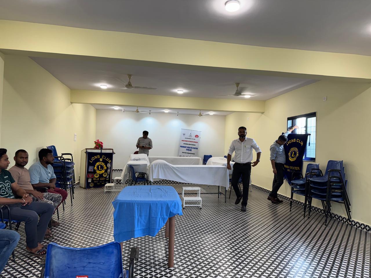 Blood Donation Camp on 26th September 2025 at PHC Corlim