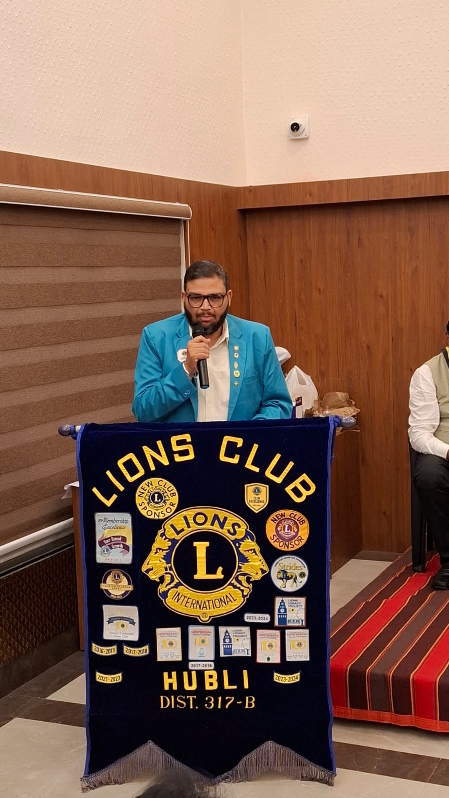RC VISIT TO LIONS CLUB OF HUBLI 