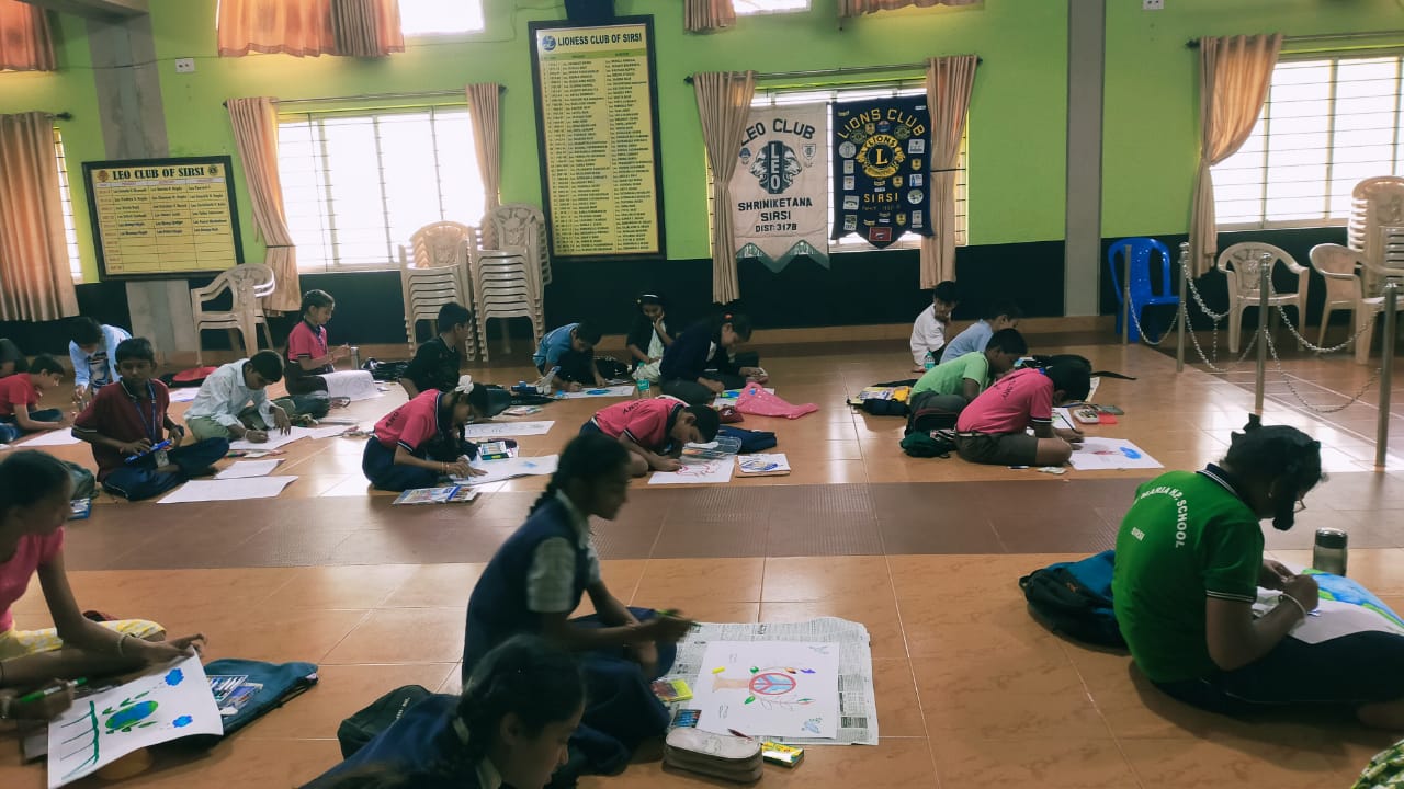 PEACE POSTER (KIT 2) CONTEST FOR SHRINIKETANA SCHOOL STUDENTS 