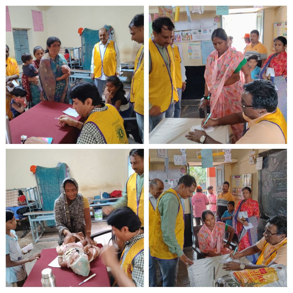 Free Health checkup along with Medicines