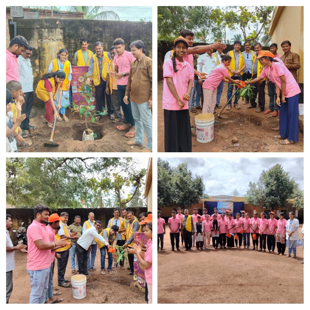 Tree plantation drive.