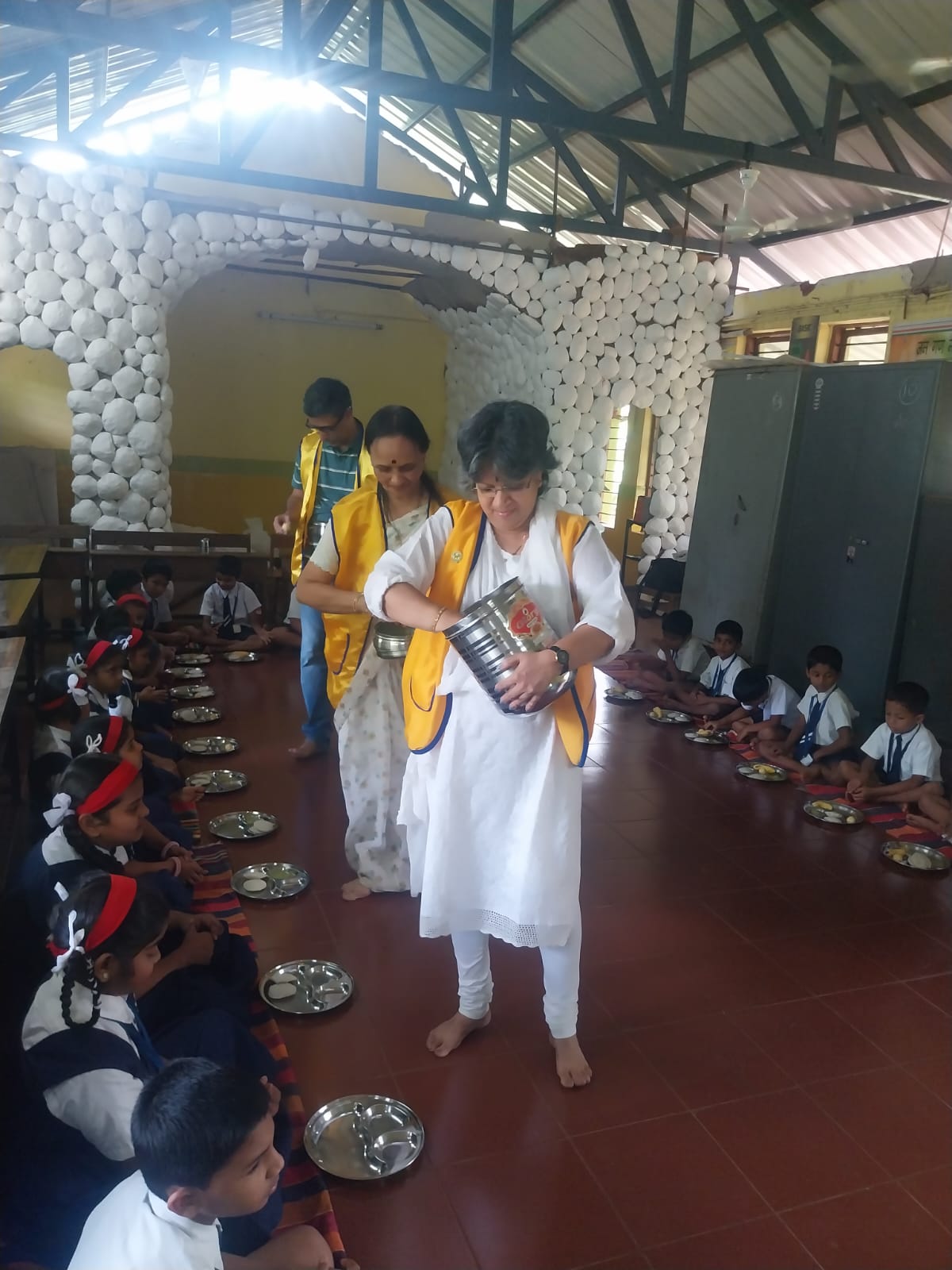 Annadan at Govt Primary school, Bethora Ponda