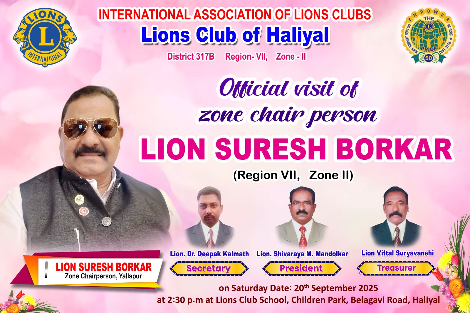 ZONE MANDOTARY VISIT AT HALIYAL